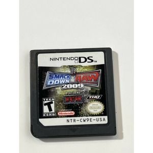 WWE SmackDown vs. Raw 2010 Featuring ECW (Nintendo DS, 2009) Cart Only tested